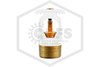 Tyco™ TY4151 White 135F SR Upright 57-590-4-135 Alt Side Image | QRFS™