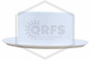 Two Piece Escutcheon | FPPI | Recessed | White | 1/2 in. Sprinkler | Side