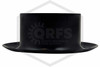 Two Piece Escutcheon | FPPI | Recessed | Black | 3/4 in. Sprinkler | Side