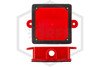 Alarm Bell Back Box | FPPI | 6-10 in. Bells | ABS Plastic | Weatherproof Airtight Seal! | Back & Side