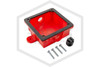 Alarm Bell Back Box | FPPI | 6-10 in. Bells | ABS Plastic | Weatherproof Airtight Seal! | Assembly