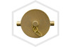 Brass Plug and Chain | FPPI | 2-1/2 in. NST | Cast Brass | Top