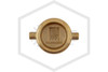 Aluminum Plug and Chain | ASC | 1-1/2 in. NST | Cast Brass | Bottom