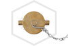 Aluminum Plug and Chain | ASC | 1-1/2 in. NST | Cast Brass | Top