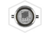 Brass Cap and Chain | FPPI | 2-1/2 in. NST | Polished Chrome | Bottom