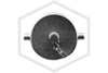 Brass Cap and Chain | FPPI | 2-1/2 in. NST | Polished Chrome | Top