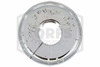 Pipe Wall Plate | FPPI | Plastic | Chrome | 3/4 in. IPS | 1 in. Inner Diameter | Bottom