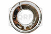 Pipe Wall Plate | FPPI | Plastic | Chrome | 1-1/4 in. IPS | 1-5/8 in. Inner Diameter | Bottom