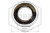 Pipe Wall Plate | FPPI | Plastic | Chrome | 1-1/2 in. IPS | 2 in. Inner Diameter | Dimensions
