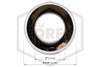 Pipe Wall Plate | FPPI | Plastic | Chrome | 2-1/2 in. IPS | 3 in. Inner Diameter | Dimensions