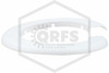 Pipe Wall Plate | FPPI | Plastic | White | 4 in. IPS | 4-5/8 in. Inner Diameter | Split