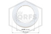 Pipe Wall Plate | FPPI | Plastic | White | 4 in. IPS | 4-5/8 in. Inner Diameter | Dimensions