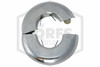 Pipe Wall Plate | FPPI | Metal | Chrome | 1 in. IPS | 1-1/4 in. Inner Diameter | Uncoupled