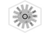 Reliable™ RA6212 Pendent Sprinkler | SR | 8.0K | Brass | 286F | A2281134S8