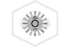 Reliable™ RA2614 Pendent Sprinkler | QR | 5.6K | White | 286F | BG288732S9