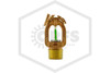 Reliable™ RA1564 Horizontal Sidewall Sprinkler | QR | 5.6K | Brass | 200F | BT20173299