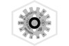 Victaulic™ V3616 Pendent Dry Sprinkler | Flush | QR | Electroless Nickel | 200F | Deflector