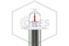 Victaulic™ V3616 Pendent Dry Sprinkler | Flush | QR | Bright White | 155F | Alt Side