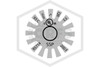 Reliable™ R5714 Dry Pendent Sprinkler | 12 in. | QR | 5.6K | White | 200F | H204081200