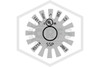 Reliable™ R5714 Dry Pendent Sprinkler | 6 in. | QR | 5.6K | Brass | 286F | H205110600