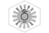 Reliable™ R5714 Dry Pendent Sprinkler | 24 in. | QR | 5.6K | Chrome | 155F | H202212400