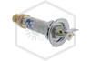 Reliable™ R5734 Dry Horizontal Sidewall Sprinkler | 24 in. | QR | 5.6K | Recessed Escutcheon | Chrome | 200F | H005212400