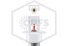 Reliable™ R5734 Dry Horizontal Sidewall Sprinkler | 12 in. | QR | 5.6K | Recessed Escutcheon | White | 155F | H002081200