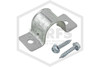 Senju™ 2-Hole CPVC Hanger Strap | 1-1/4 in. Pipe | Pre-Galvanized | UL Listed! | SS772