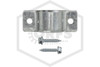 Senju™ 2-Hole CPVC Hanger Strap | 1-1/4 in. Pipe | Pre-Galvanized | UL Listed! | SS772