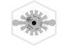 Reliable™ RA3413 Concealed Pendent Sprinkler | SR/QR | 4.2K | Bronze | 165F | G5421B | Deflector Image | QRFS