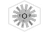Reliable™ RA5412 Pendent Sprinkler | Quick Response (QR) | 8K | Chrome | 165F | KFR80P1C