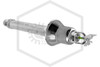 Victaulic™ V3611 Horizontal Sidewall Dry Sprinkler | Deep | SR | Electroless Nickel | 200F | Hero