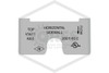 Victaulic™ V3611 Horizontal Sidewall Dry Sprinkler | Deep | SR | Electroless Nickel | 200F | Deflector