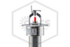 Victaulic™ V3611 Horizontal Sidewall Dry Sprinkler | Recessed | SR | Chrome | 155F | Side