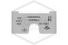 Victaulic™ V3611 Horizontal Sidewall Dry Sprinkler | SR | Electroless Nickel | 155F | Deflector