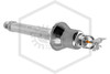 Victaulic™ V3611 Horizontal Sidewall Dry Sprinkler | Deep | SR | Electroless Nickel | 135F | Hero