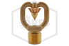 Victaulic™ V125 Directional Spray Nozzle | 65 Degree Angle | 4.9K | Brass | S1213M8H10 | Side