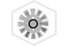 Tyco™ TY3255 Pendent Dry Sprinkler | Recessed | SR | White | 155F