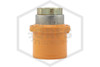 CPVC Female Sprinkler Head Adapter | 3/4 in. x 1/2 in. Brass Thread with Positioning Ring | Spears FlameGuard™ | R4235-101