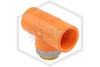 CPVC TorqueSafe™ Sprinkler Head Tee | 3/4 in. x 1/2 in. Gasklet Sealed Brass Thread | Spears FlameGuard™ | 4202-101 G