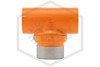 CPVC SofTorque™ SR Sprinkler Head Tee | 3/4 in. x 1/2 in. Gasket Sealed Reinforced Plastic Thread | Spears FlameGuard™ | 4202-101GSR