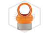 CPVC SofTorque™ SR Sprinkler Head Tee | 3/4 in. x 1/2 in. Gasket Sealed Reinforced Plastic Thread | Spears FlameGuard™ | 4202-101GSR