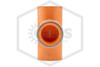 CPVC Sprinkler Head Tee | 1-1/4 in. x 1 in. x 1/2 in. Reinforced Plastic Thread | Spears FlameGuard™ | 4202-156SR