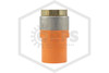 CPVC TorqueSafe™ Female Spigot Sprinkler Head Adapter | 3/4 in. x 1/2 in. Gasket Sealed Brass Thread | Spears FlameGuard™ | 4238-101 G