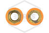 CPVC Reducing Bushing | 1 in. x 1/2 in. Brass Thread | Spears FlameGuard™ | 4238-130BR