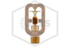 Tyco™ EA-1 ProtectoSpray Spray Nozzle | 135F | 1/2 in. Orifice | 80 Degree Spray Angle | Wax Coated Brass | 49-980-9-135
