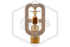 Tyco™ EA-1 ProtectoSpray Spray Nozzle | 135F | 1/4 in. Orifice | 65 Degree Spray Angle | Wax Coated Brass | 49-765-9-135