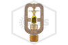Tyco™ EA-1 ProtectoSpray Spray Nozzle | 175F | 1/2 in. Orifice | 160 Degree Spray Angle | Wax Coated Brass |  49-960-9-175