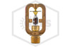 Tyco™ EA-1 ProtectoSpray Spray Nozzle | 325F | 1/4 in. Orifice | 180 Degree Spray Angle | Brass |  49-781-1-325