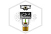 Tyco™ TY3302 Horizontal Sidewall Sprinkler | SR | 5.6K | Chrome | 200F | 51-053-9-200